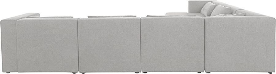 Leonique Hoekbank Alexane L-vorm samengesteld uit modules in vele stofkwaliteiten en kleuren - Foto 4