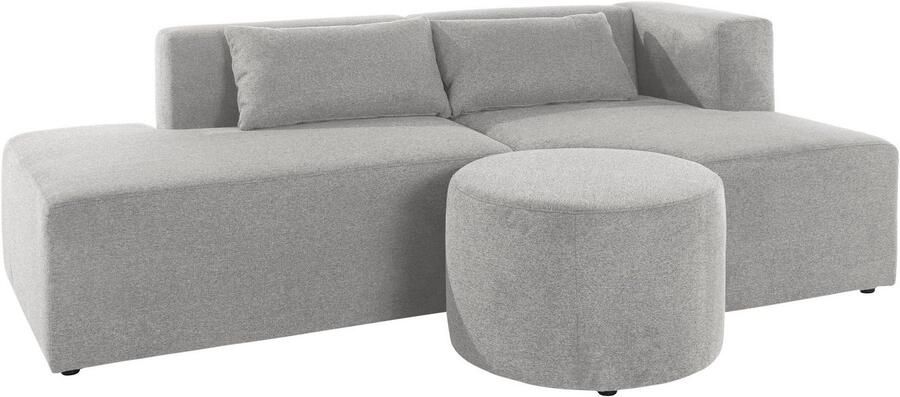 Leonique Hoekbank Alexane L-vorm samengesteld uit modules in vele stofkwaliteiten en kleuren. - Foto 2