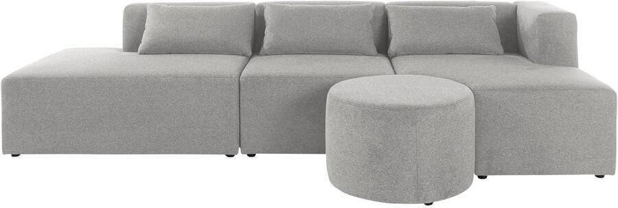 Leonique Hoekbank Alexane L-vorm samengesteld uit modules in vele stofkwaliteiten en kleuren - Foto 5