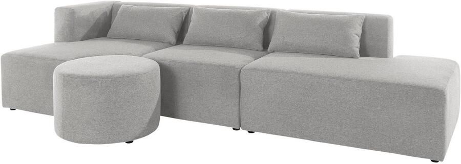 Leonique Hoekbank Alexane L-vorm samengesteld uit modules in vele stofkwaliteiten en kleuren - Foto 2