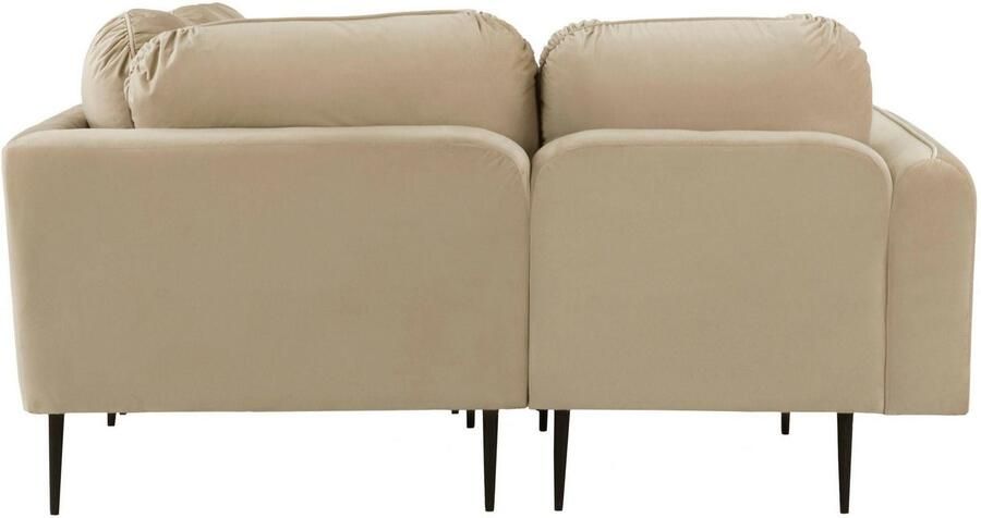 Leonique Hoekbank Skidi L-vorm met losse rugkussens en opstaande naad boven op de armleuning - Foto 4