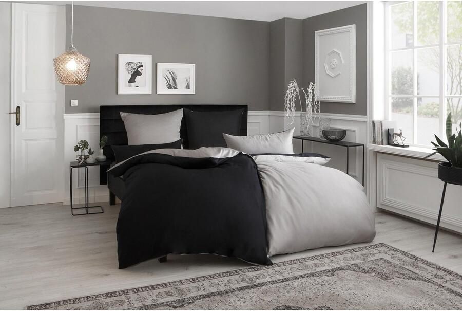 Leonique Hoeslaken Malia in afm. 90x200 140x200 of 180x200 cm van katoen voor matrassen tot 30 cm hoogte laken hoeslaken (1 stuk) - Foto 5