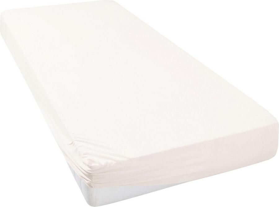 Leonique Hoeslaken Malia in afm. 90x200 140x200 of 180x200 cm van katoen voor matrassen tot 30 cm hoogte laken hoeslaken (1 stuk) - Foto 5