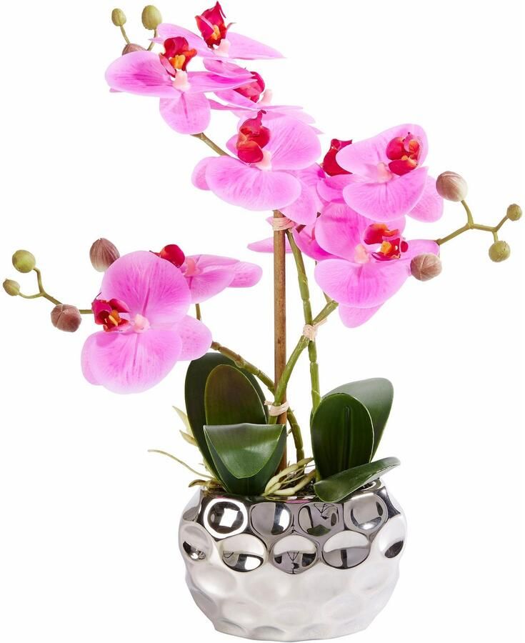 Leonique Kunstplant Orchidee Kunstorchidee in pot bestseller meer dan 2500 4 5-sterren beoordelingen (1 stuk) - Foto 3