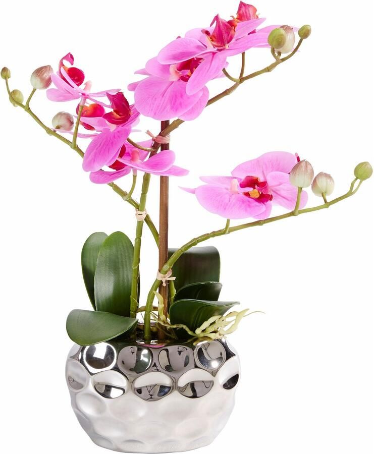 Leonique Kunstplant Orchidee Kunstorchidee in pot bestseller meer dan 2500 4 5-sterren beoordelingen (1 stuk) - Foto 2