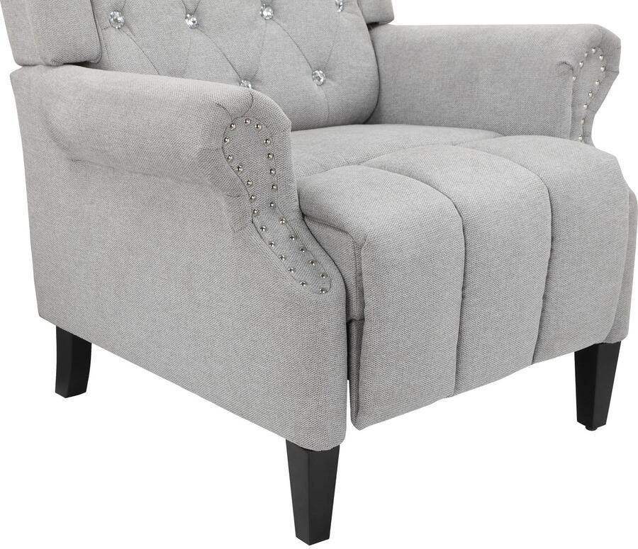 Home affaire Oorfauteuil Childebert met verstelling zacht verdikte zitting en rugleuning zithoogte 49 5 cm (1 stuk) - Foto 7