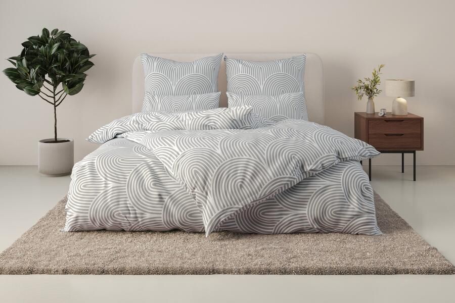 Leonique Overtrekset Matilda in afm. 135x200 of 155x220 cm Dekbedovertrek van katoen dekbedovertrek met Scandinavisch ontwerp - Foto 8