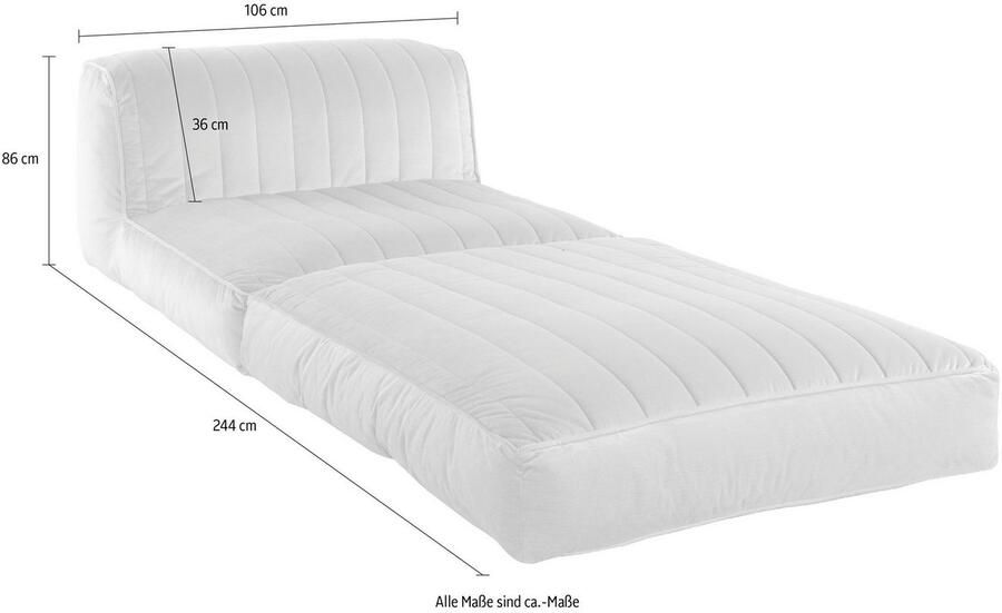 Leonique Relaxfauteuil POLLY Loungestoel met slaapfunctie perfect als logeerbed divan - Foto 10