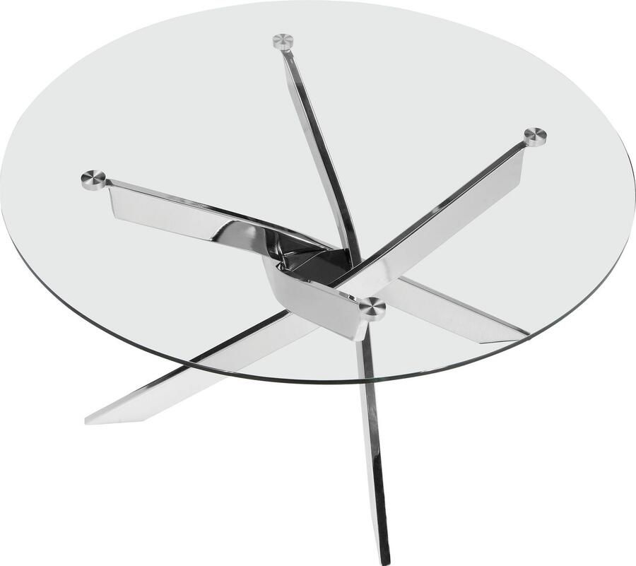 Leonique Salontafel Luzie TOPSELLER! OTTOs keuze verschillend onderstel (in chroom en zwart) breedte 80 cm - Foto 2