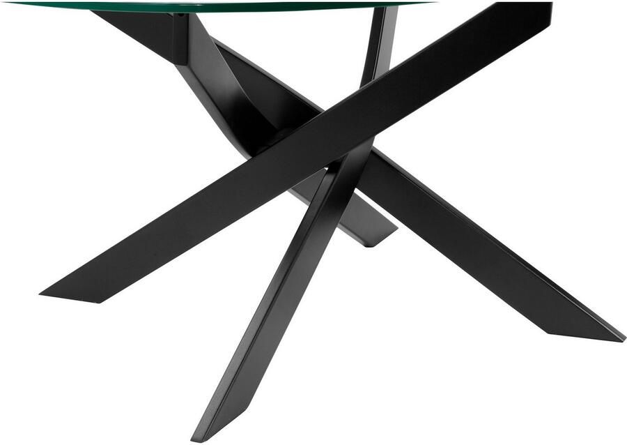 Leonique Salontafel Luzie TOPSELLER! OTTOs keuze verschillend onderstel (in chroom en zwart) breedte 80 cm - Foto 2