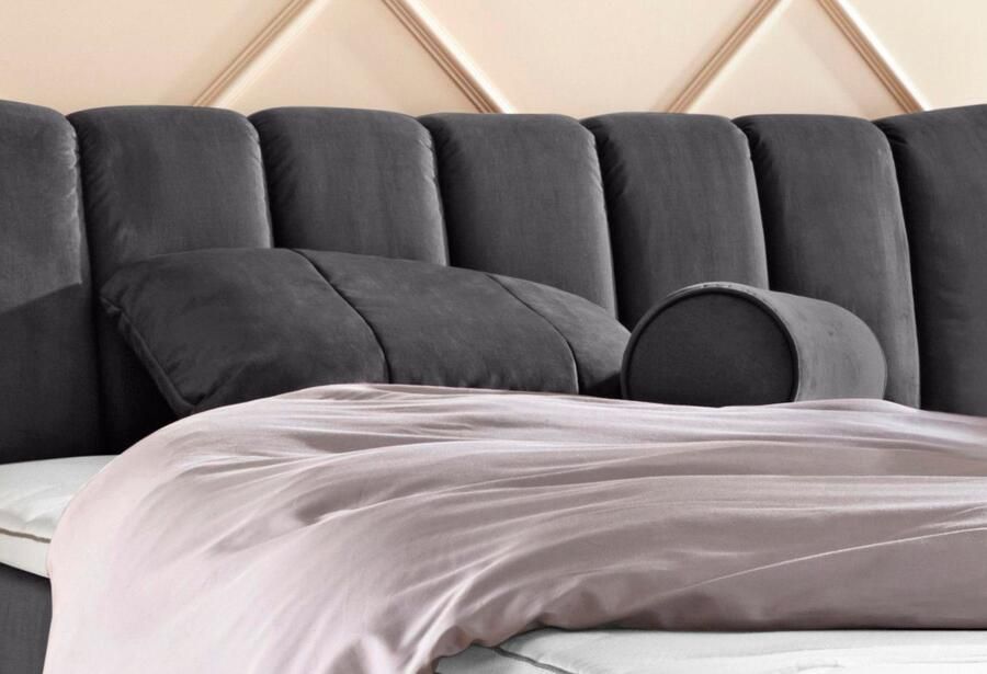 Leonique Sierkussen Océane passend bij het bed oceáne in fluweel en fijne structuurstof(2 stuks) - Foto 2