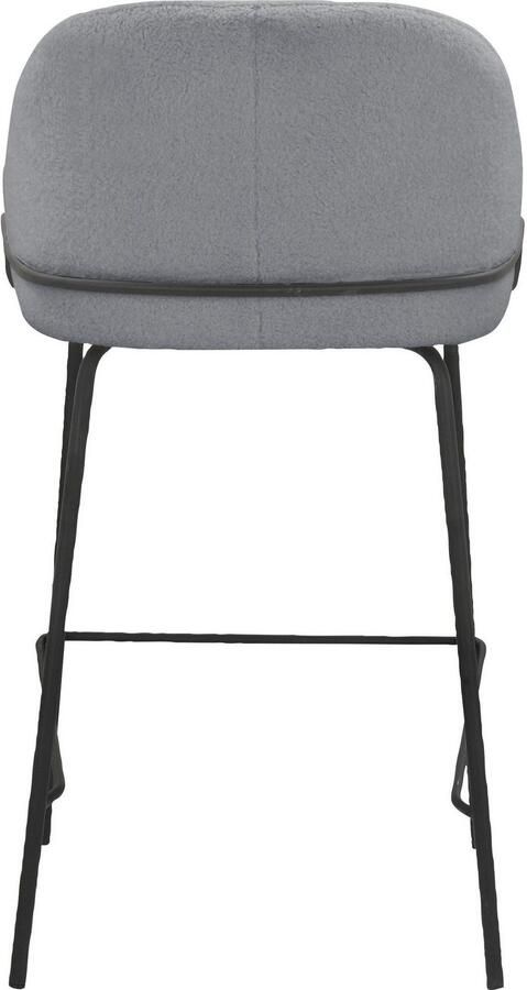 Leonique Stoel met 4 poten Puant met stof van polyester gerecycled polyester zithoogte 65 cm (2 stuks) - Foto 8