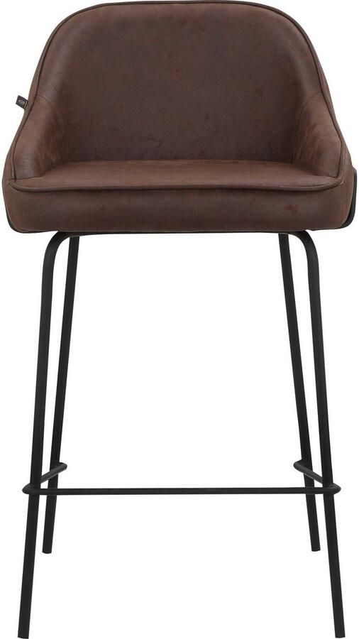 Leonique Stoel met 4 poten Puant met stof van polyester gerecycled polyester zithoogte 65 cm (2 stuks) - Foto 7