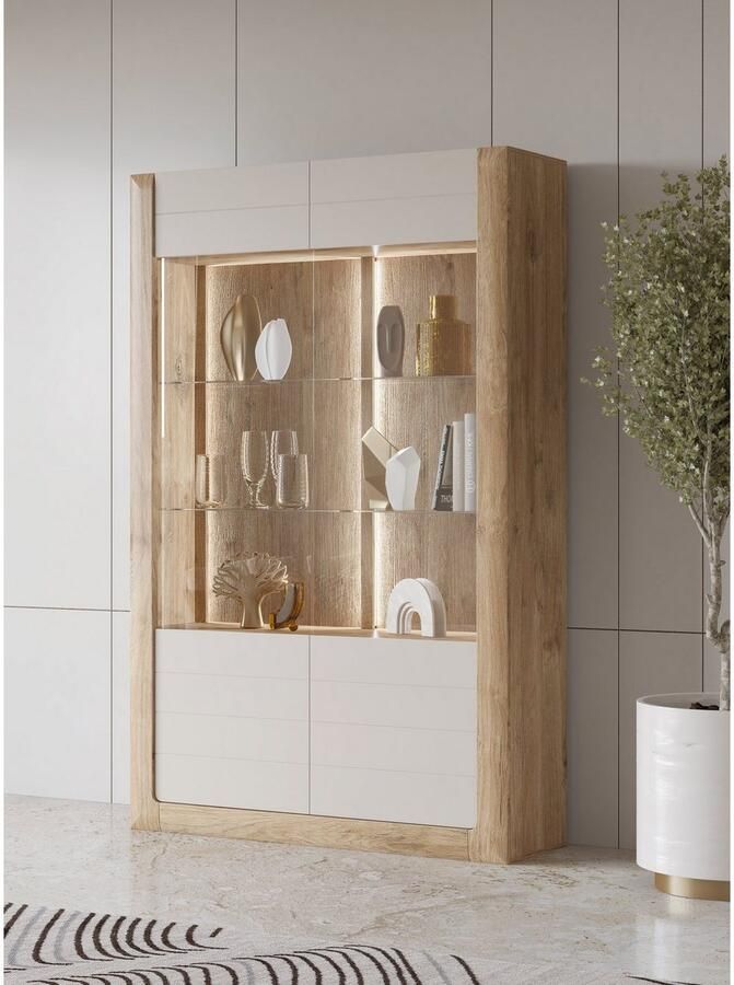 Leonique Vitrinekast Kasai