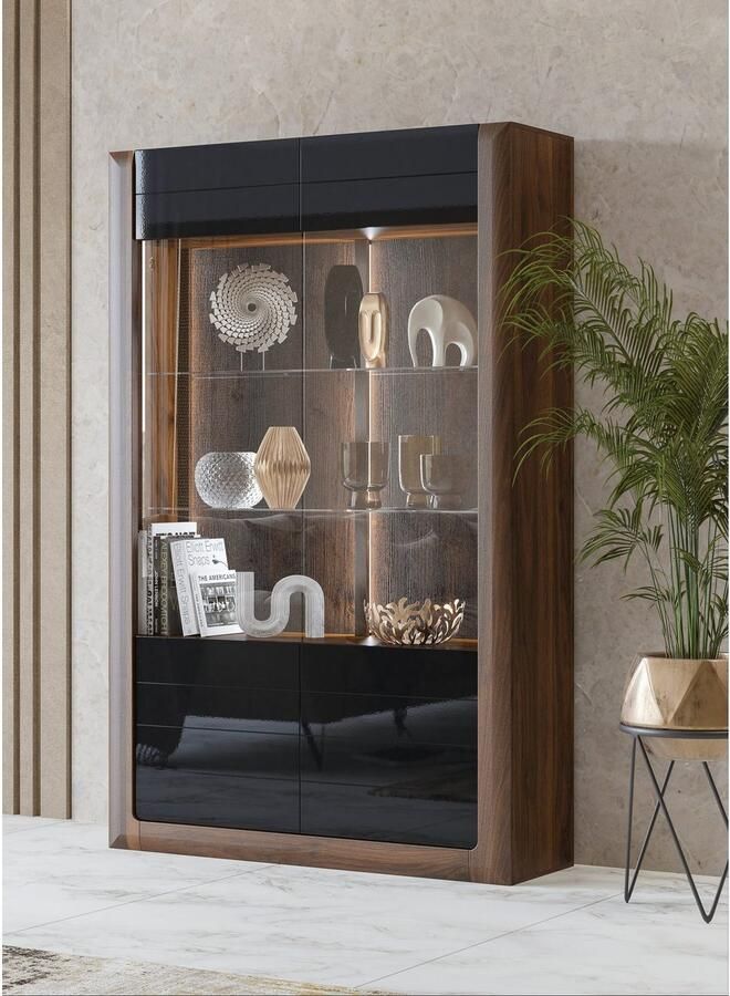 Leonique Vitrinekast Kasai