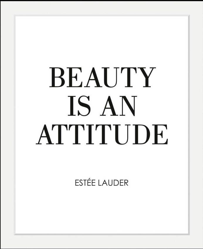 Leonique Wanddecoratie Zitat Estée Lauder HD premium posterdruk incl. houten lijst - Foto 6