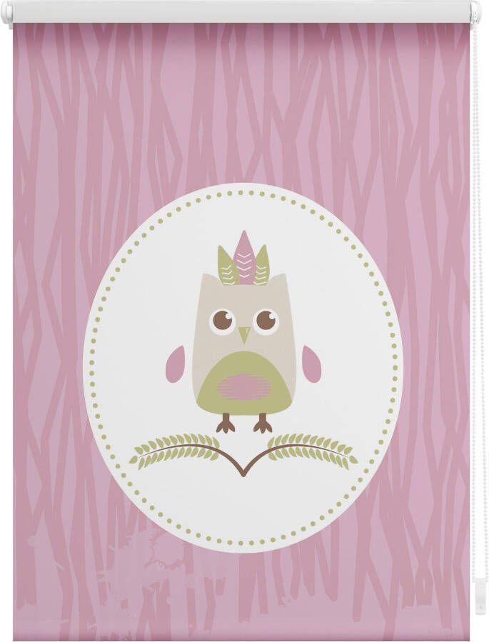 LICHTBLICK Rolgordijn met zijbediening Klemmfix digitaal Sweety (1 stuk) - Foto 2