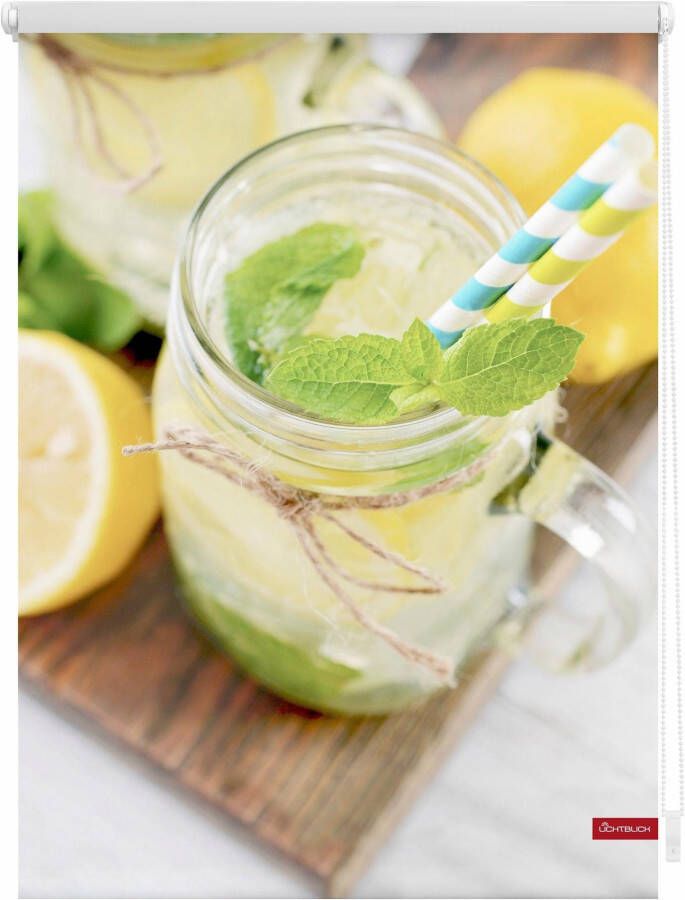 LICHTBLICK Rolgordijn met zijbediening Klemmfix motief Limo (1 stuk) - Foto 6