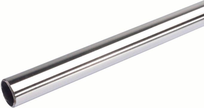 Liedeco Gordijnroede 16 mm edelstaal (1 stuk)
