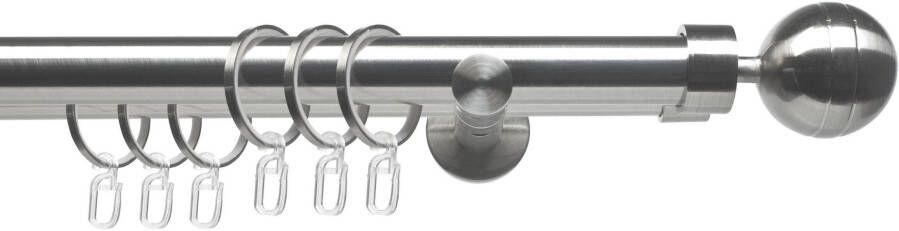 Liedeco Gordijnroede CELKUGEL01SG2L 2-sporen in vaste afmetingen ø 25 20 mm - Foto 6