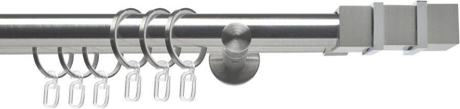 Liedeco Gordijnroede CELQUADE01SG2L 2-sporen in vaste afmetingen ø 25 20 mm - Foto 6