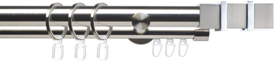 Liedeco Gordijnroede CELQUADE02SG2L 2-sporen in vaste afmetingen ø 25 20 mm - Foto 8