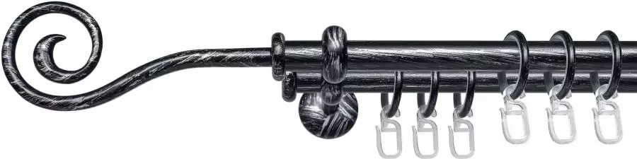 Liedeco Gordijnroede Esp spiraal 2-sporig in standaardmaat ø 16 mm - Foto 6