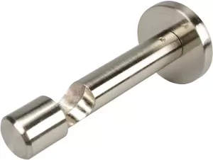 Liedeco Gordijnroedehouder Steun schroefdopstein 1-sporig "France" per stuk Houder bandjes voor stangen buizen 20 mm (1 stuk)