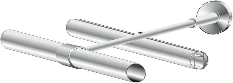 Liedeco Dubbele bandjes voor loopprofielen binnen 28 mm ø (1 stuk) - Foto 3