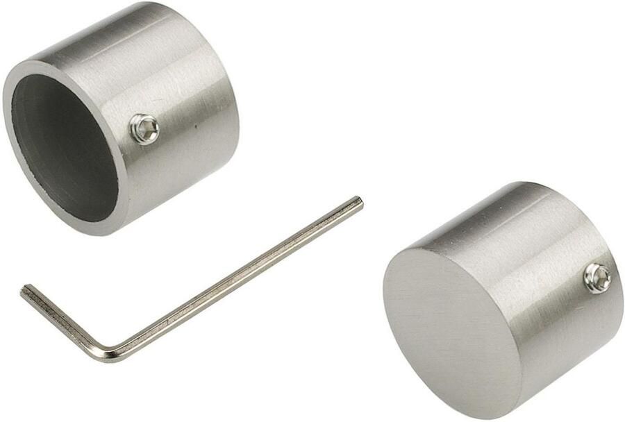 Liedeco Gordijnroede CELBULLE02SG2L 2-sporen in vaste afmetingen ø 25 20 mm - Foto 4