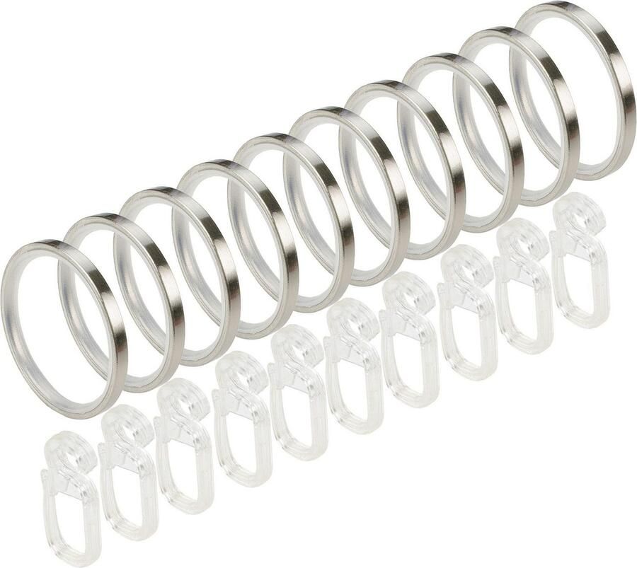 Liedeco Gordijnroede CELKUGEL01SG2L 2-sporen in vaste afmetingen ø 25 20 mm - Foto 3