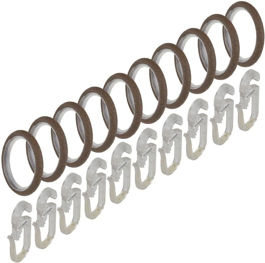 Liedeco Gordijnroede Esp kegel 2-sporig in standaardmaat ø 16 mm
