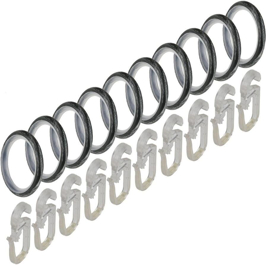 Liedeco Gordijnroede Esp kegel 2-sporig in standaardmaat ø 16 mm