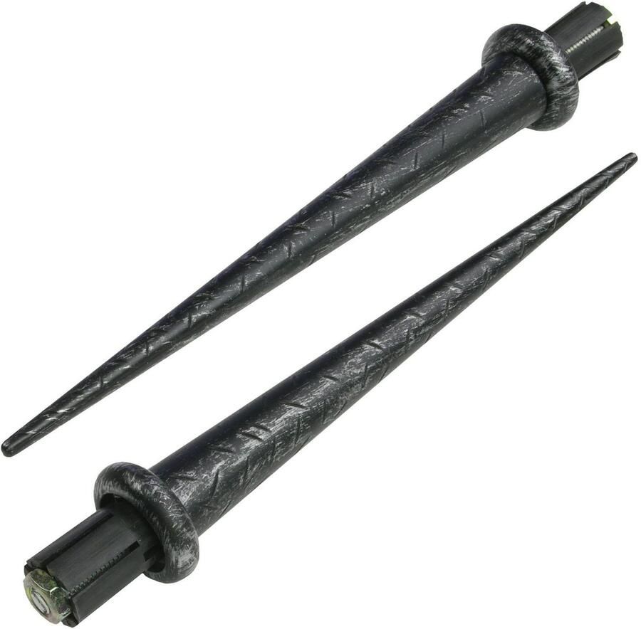 Liedeco Gordijnroede Esp punt 2-sporig in standaardmaat ø 16 mm - Foto 2