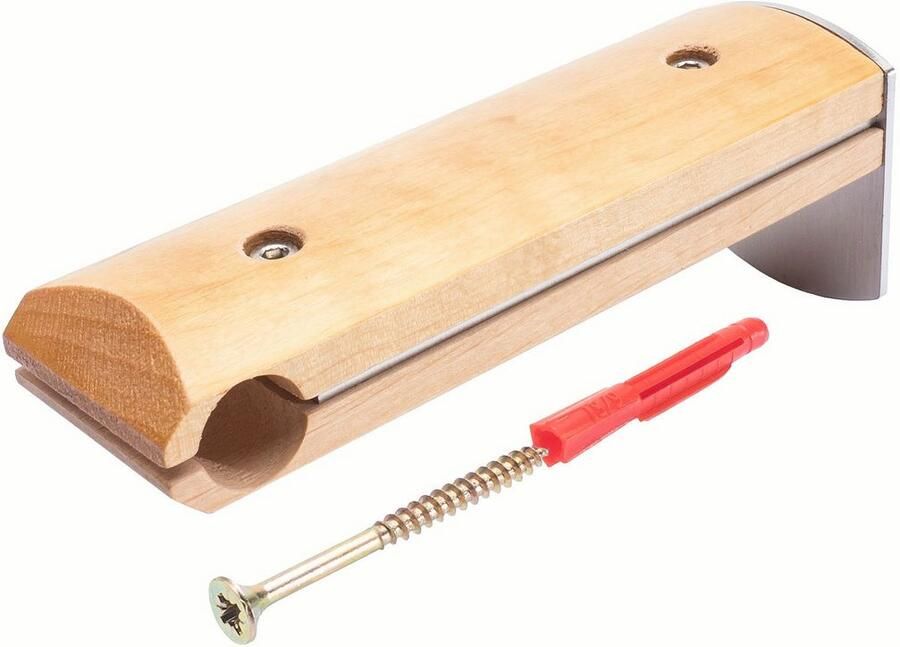 Liedeco Gordijnroedehouder Steun Natura voor 16 mm gordijnroedes "Skandinavia" (1 stuk)