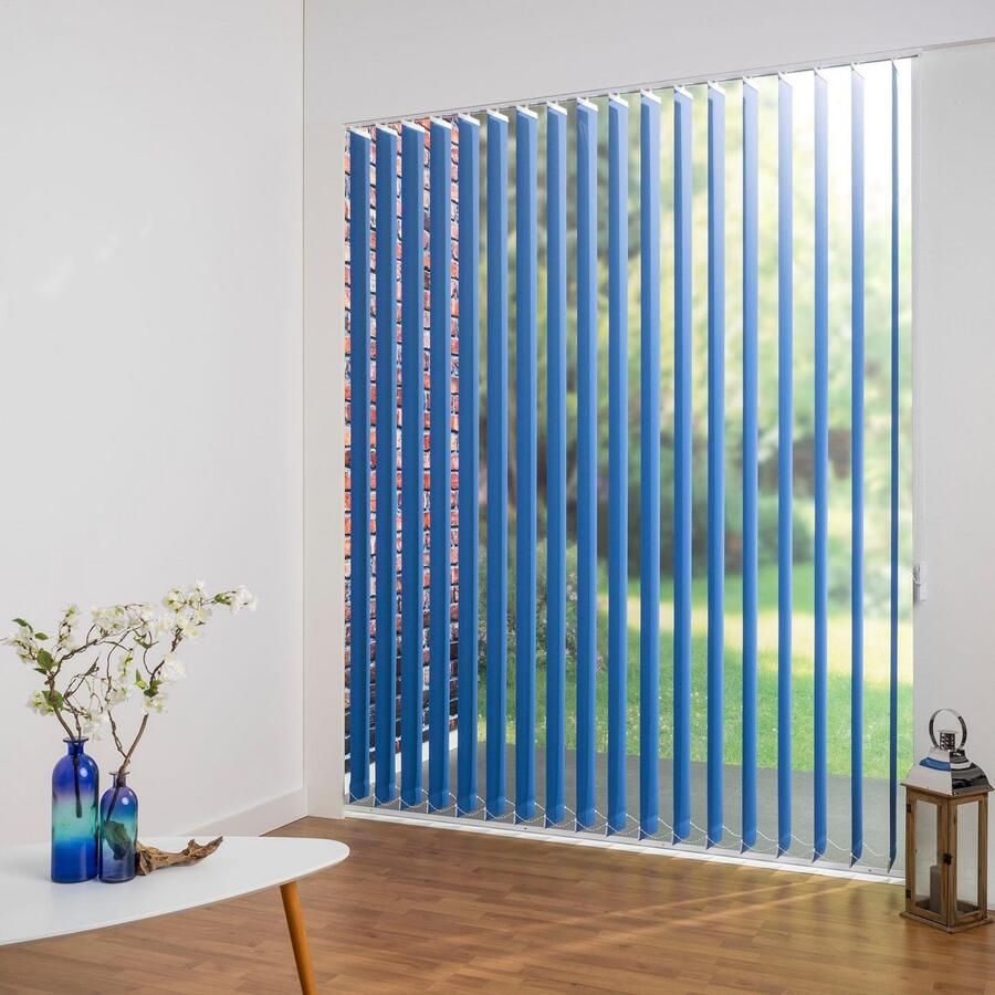 Liedeco Lamellengordijn verticaal gordijn verduistering 127 mm lamel (1 stuk) - Foto 6