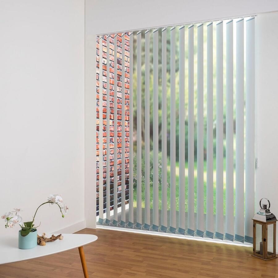 Liedeco Lamellengordijn verticaal gordijn verduistering 127 mm lamel (1 stuk) - Foto 6