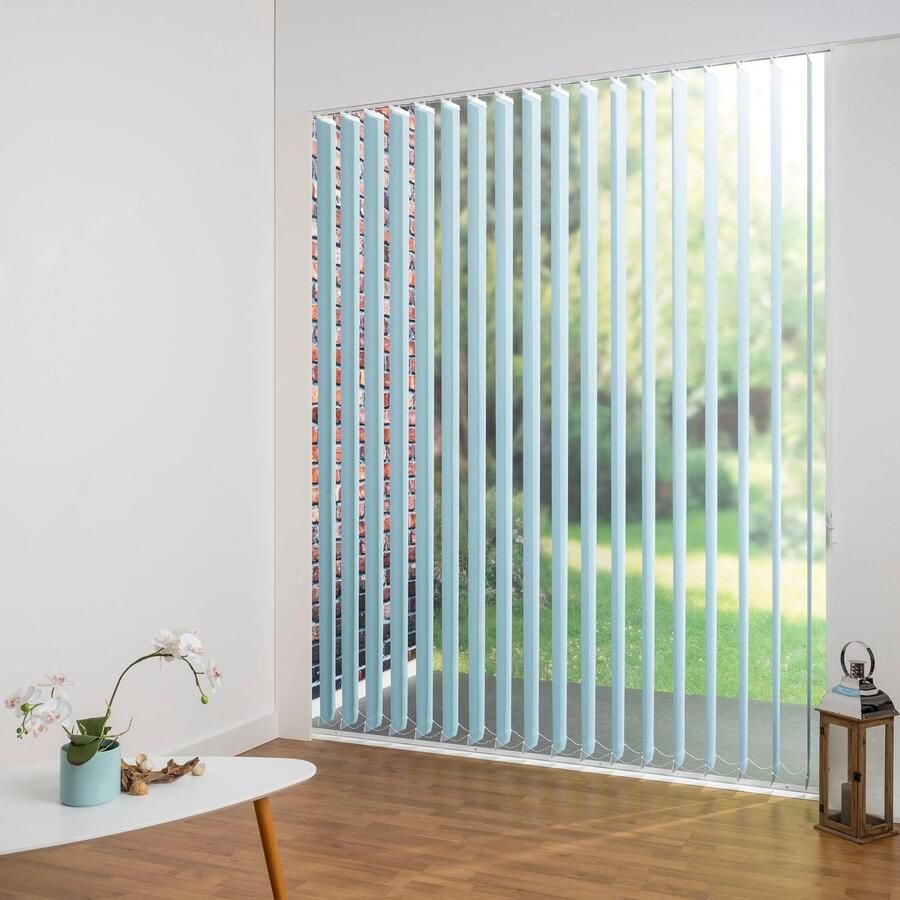 Liedeco Lamellengordijn verticaal gordijn verduistering 127 mm lamel (1 stuk) - Foto 7