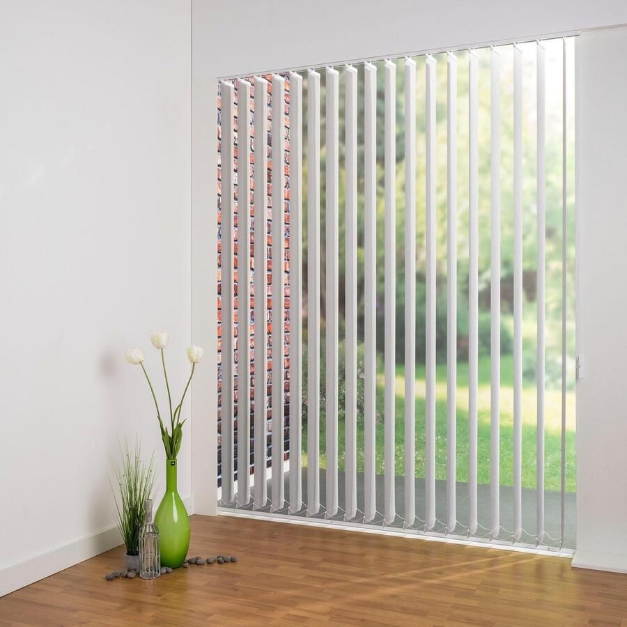 Liedeco Lamellengordijn verticaal gordijn verduistering 127 mm lamel (1 stuk) - Foto 6