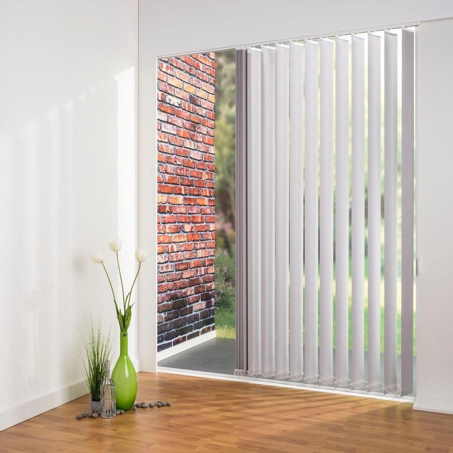 Liedeco Lamellengordijn verticaal gordijn verduistering 127 mm lamel (1 stuk) - Foto 7