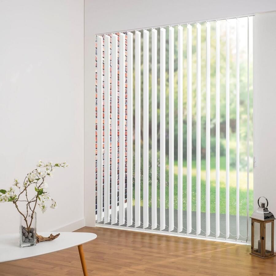 Liedeco Lamellengordijn verticaal gordijn verduistering 127 mm lamel (1 stuk) - Foto 6