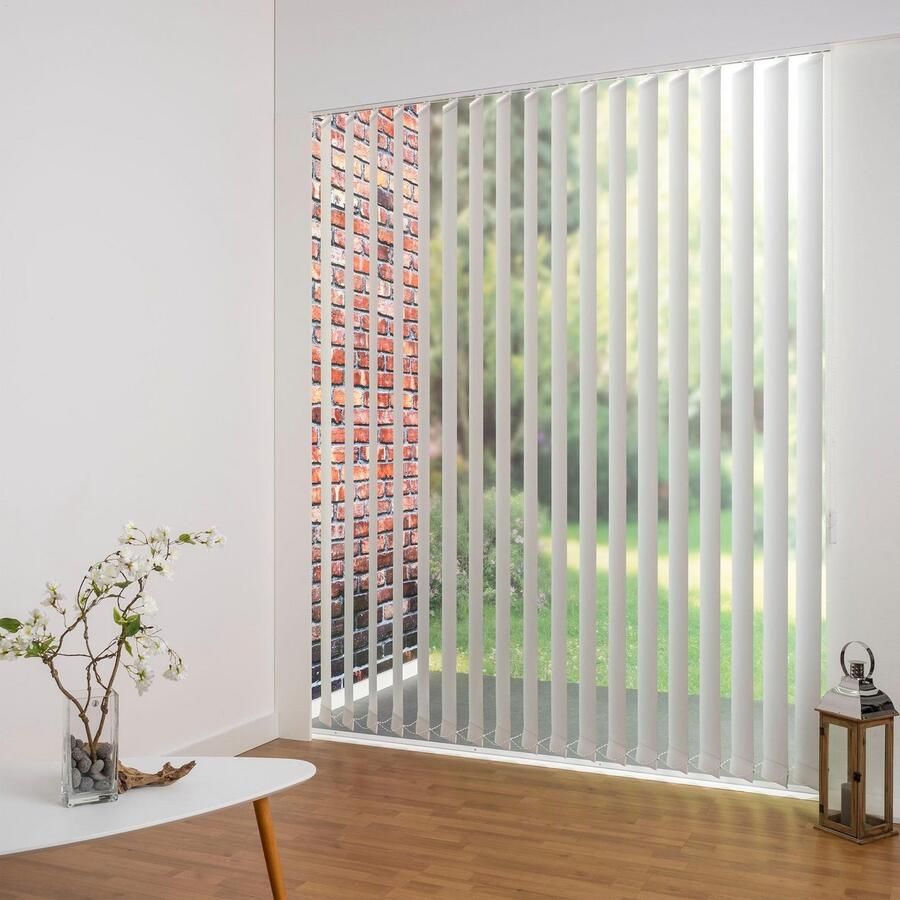 Liedeco Lamellengordijn verticaal gordijn verduistering 127 mm lamel (1 stuk) - Foto 7