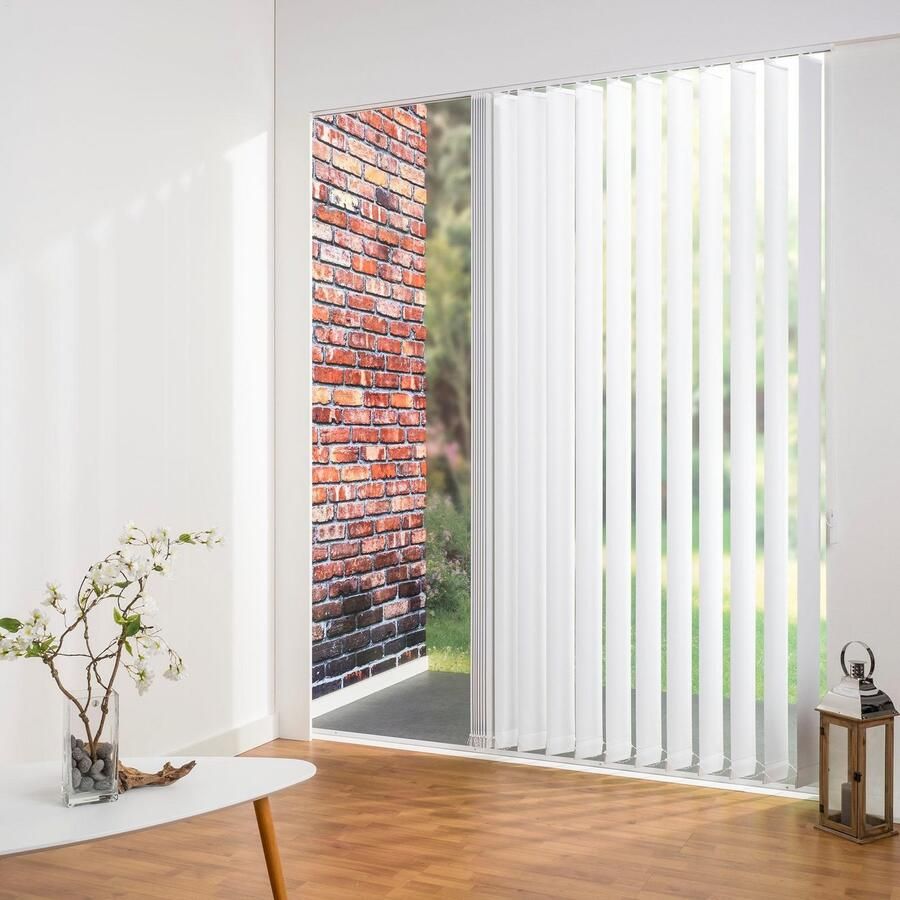 Liedeco Lamellengordijn verticaal gordijn verduistering 127 mm lamel (1 stuk) - Foto 8