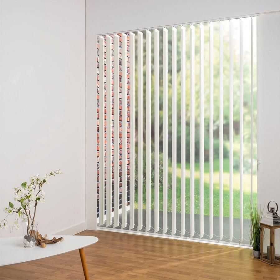 Liedeco Lamellengordijn verticaal gordijn verduistering 127 mm lamel (1 stuk) - Foto 6