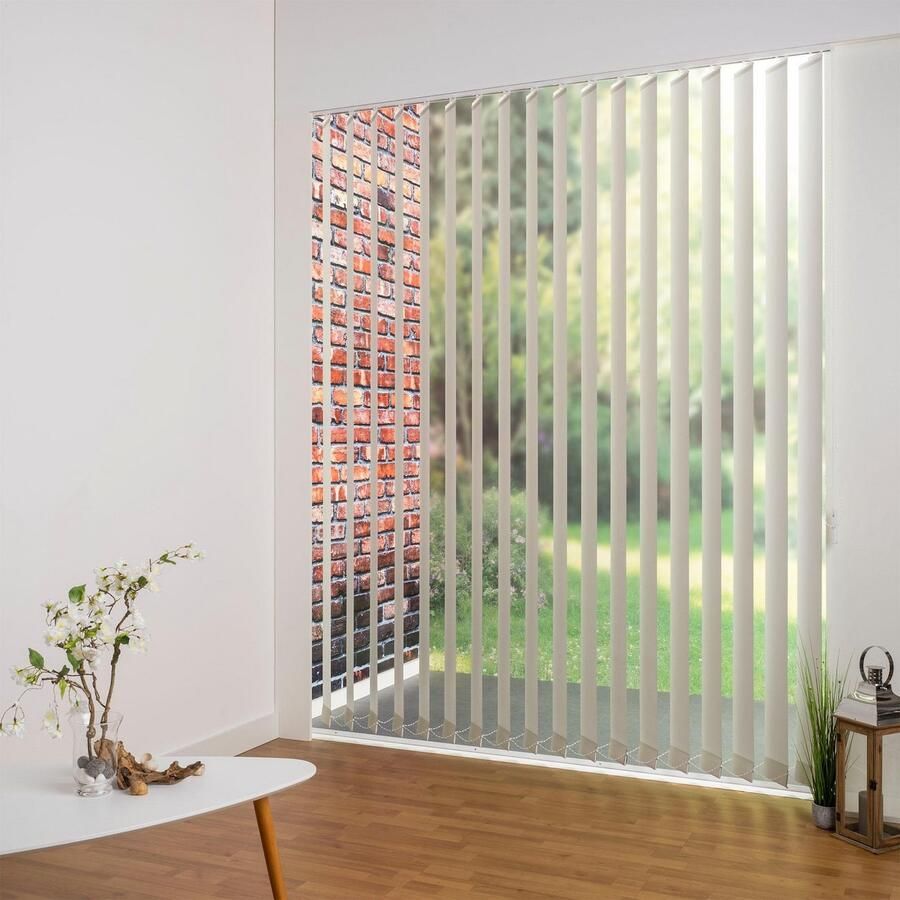 Liedeco Lamellengordijn verticaal gordijn verduistering 127 mm lamel (1 stuk) - Foto 7