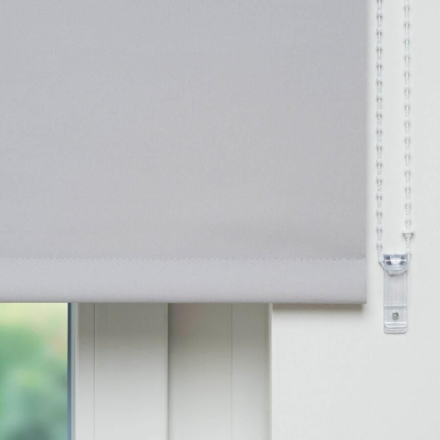 Liedeco Rolgordijn met zijbediening Uni Montage zonder boren om te klemmen met separate klemsteun mogelijk (1 stuk) - Foto 4