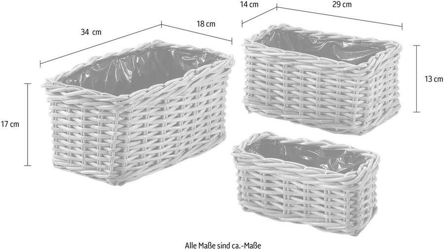 Locker Sierpot (set 3 stuks)