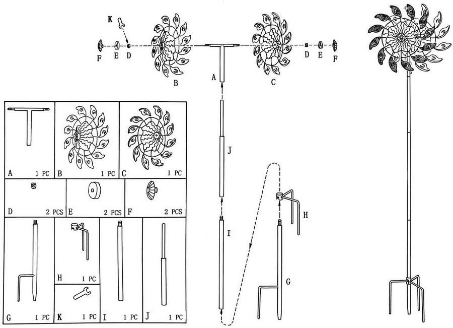 Locker Tuinsteker 42525-06 (1 stuk)