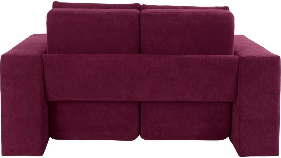 LOOKS BY WOLFGANG JOOP 2-zitsbank Looksvb Aan te passen bank: de bank wordt een bank met 2 hockers met kastfunctie - Foto 11