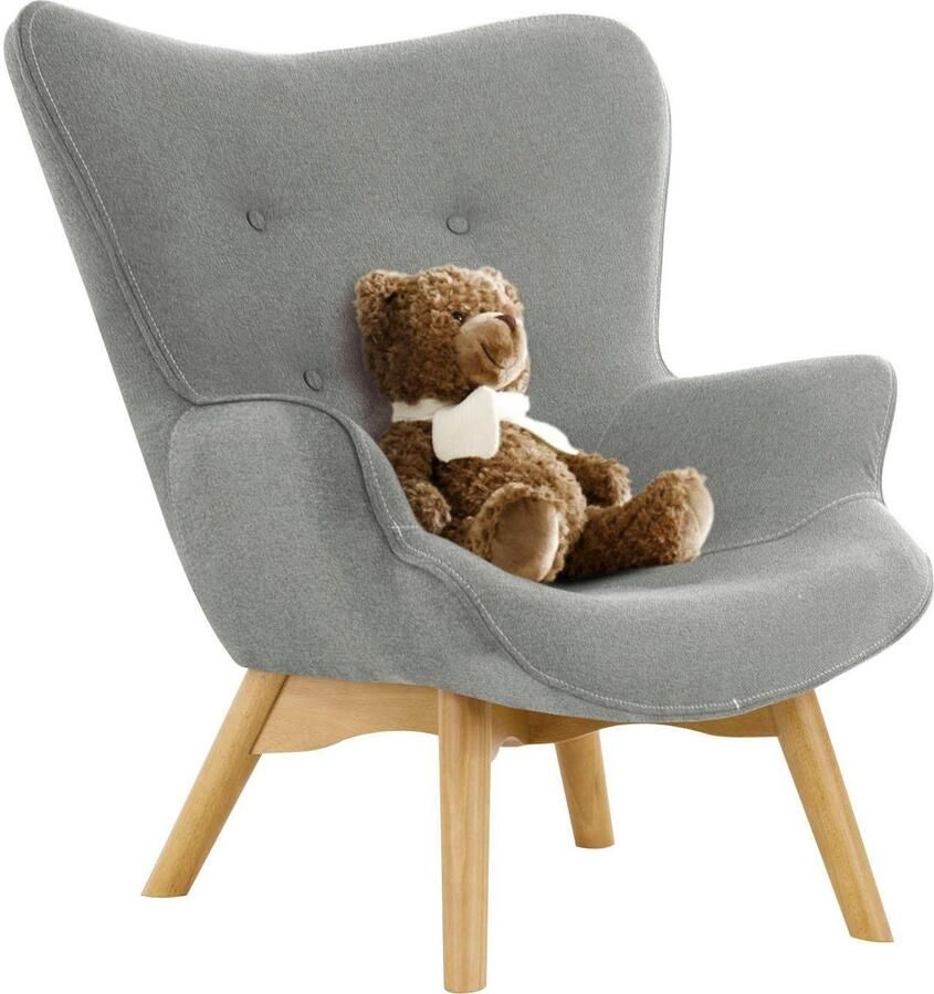 Home affaire Fauteuil Duca mini in een kleine versie voor kinderen - Foto 2